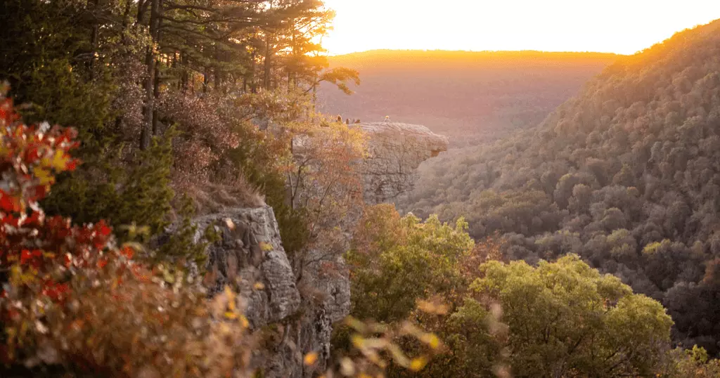 Fun Arkansas Facts For Kids 2 Arkansas - Whittaker Point - Hawksbill Crag